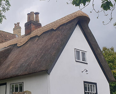 Ridge Repair - Thatch Roof Maintenance