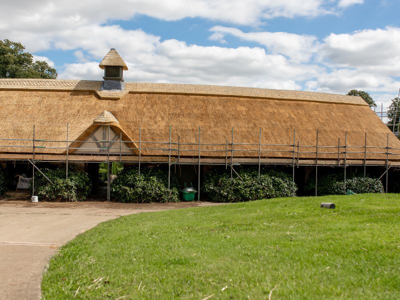 Long Straw Thatching